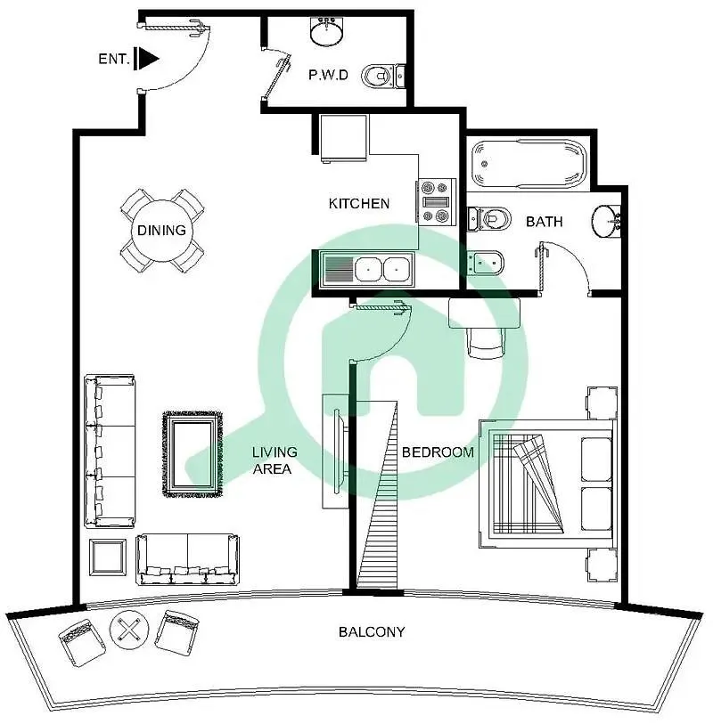Stunning Marina View 1 Bedroom Dubai